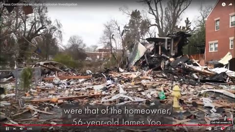 Police body cam footage released of the Virginia home explosion that took place in December