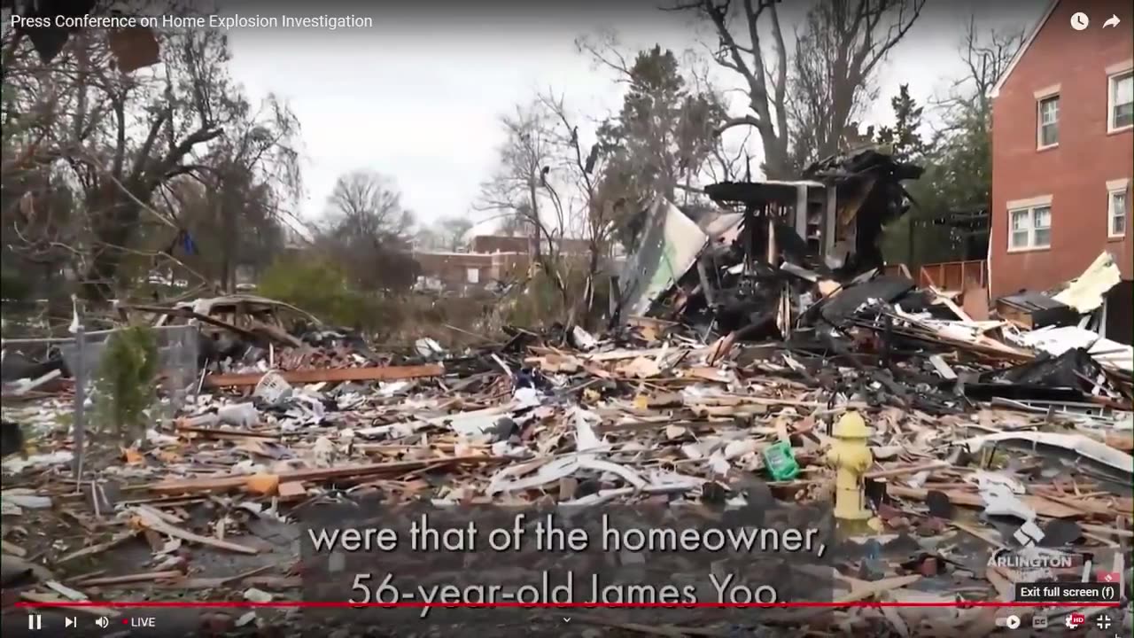 Police body cam footage released of the Virginia home explosion that took place in December