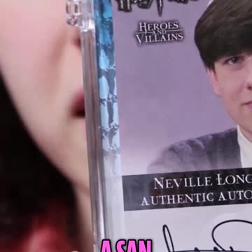 Rare Autograph Card Revealed: Matthew Lewis as Neville Longbottom