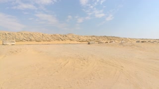 El Rayan Desert In The Morning