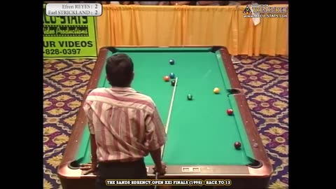 EFREN BATA REYES HIGHLIGHTS - THE MAGICIAN MOVES PART 11