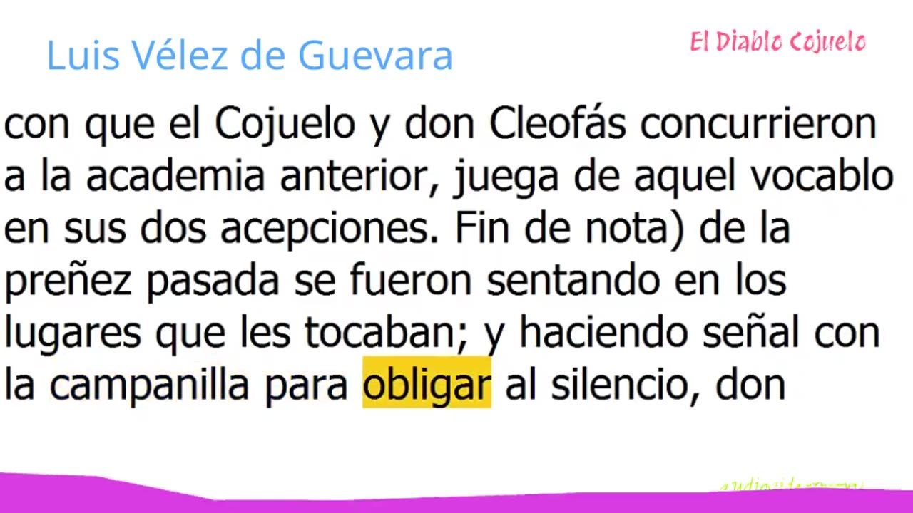 Luis Vélez de Guevara - El Diablo Cojuelo 3/3