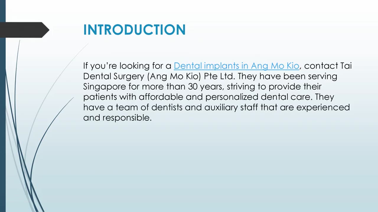 Best Dental implants in Ang Mo Kio