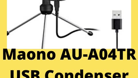 maono AU-A04TR usb Condenser Microphone