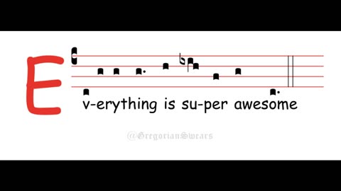 Gregorian Swears - Everything is Super Awesome