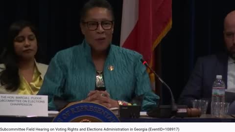 Georgia Election Hearing