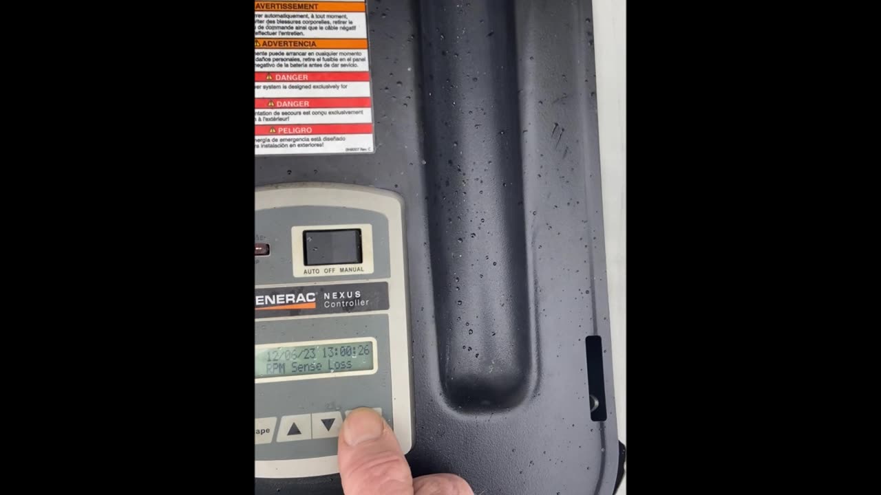 20kw Generac no start