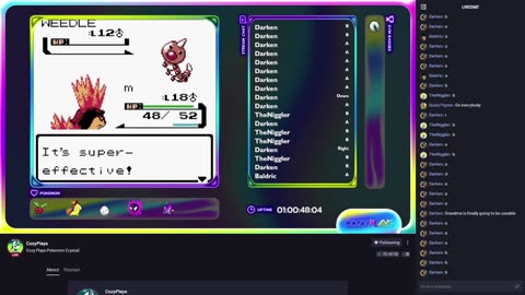 Night Team Beats Bugsy! - Cozy.tv Plays Pokémon Crystal