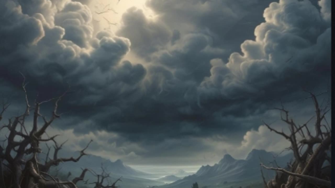 Heaven's darkened war