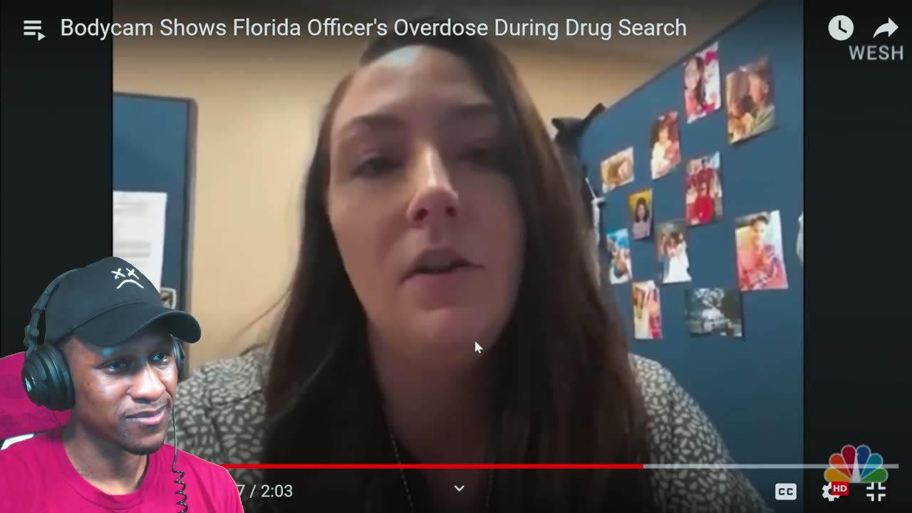 Bodycam Shows Florida Officer's Overdose During Drug Search