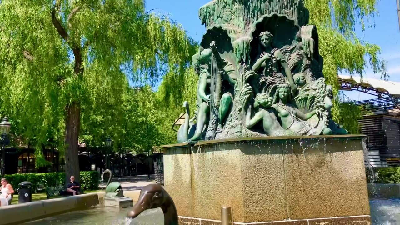 Molins fontän i Kungsträdgården❤️