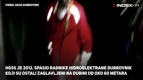 HGSS-ovci su 2012. spašavali radnike iz HE Dubrovnik