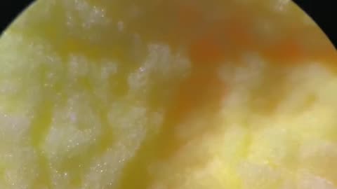 Magic drink is beautiful at 400x under a microscope! #microscope