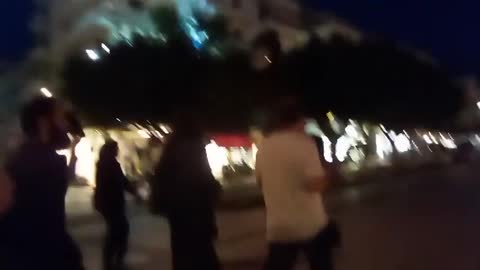 Λιτανεία της εικόνας της Παναγίας στην πόλη της Καλαμάτας