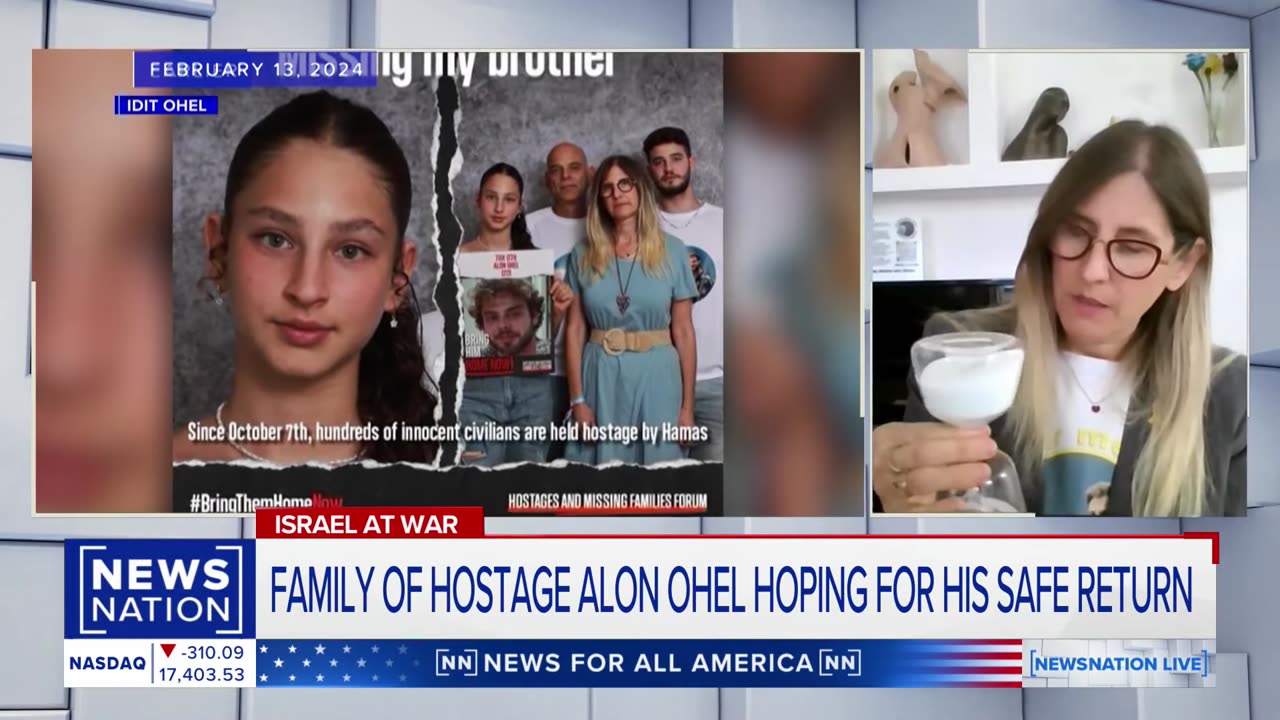 Israeli government isn't doing enough: Mother of hostage | NewsNation Live