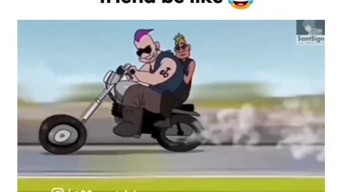 Me Riding With My Friend