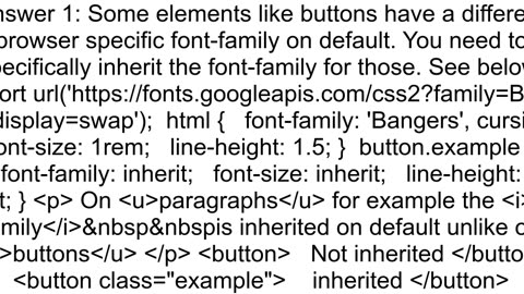 CSS font remained as Arial after changing the fontfamily to applesystem fonts