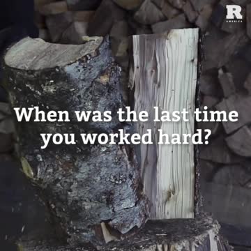 When was the last time you worked hard?