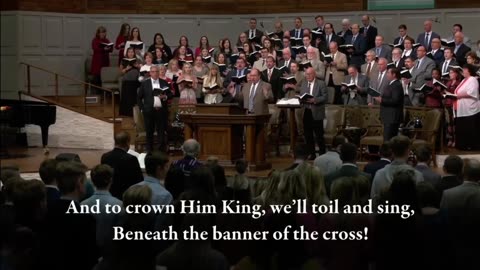 The Banner of The Cross • Congregational