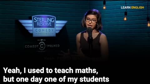 Stand up comedy with subtitles Learn English with stand up comedy Entertaining