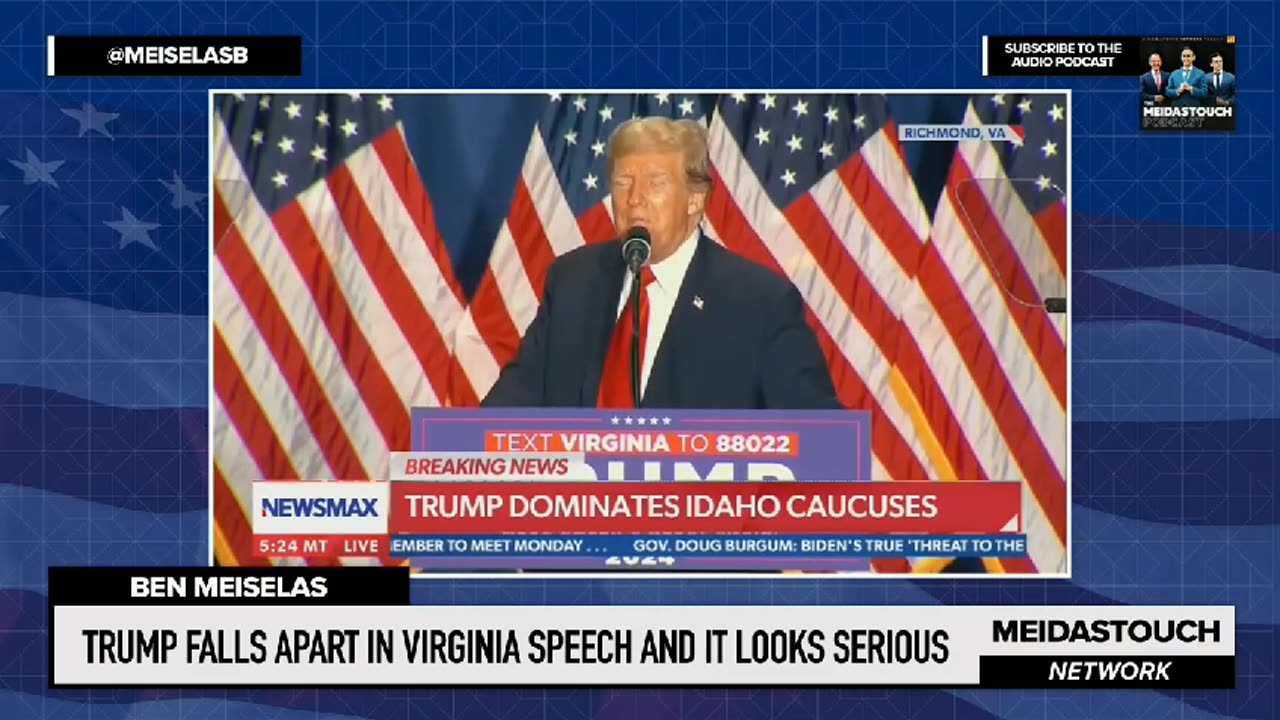 Trump FALL APART in Virginia Speech and it LOOKS SERIOUS