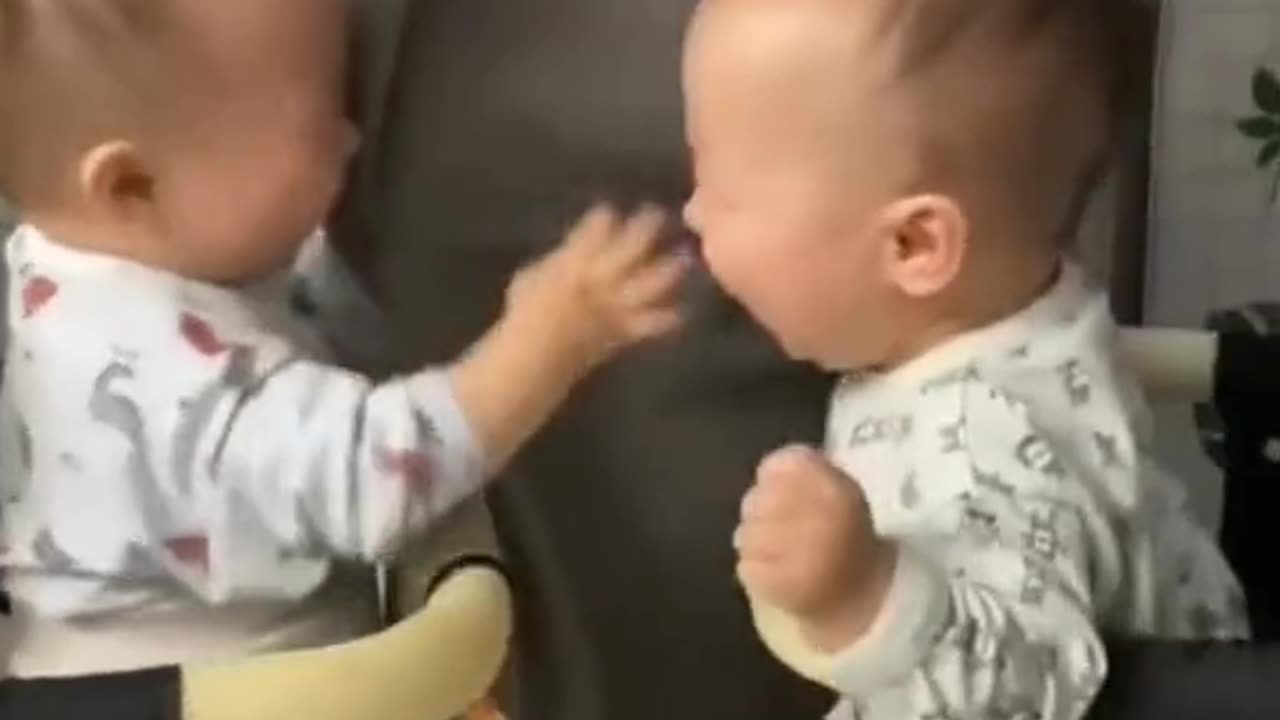 Cute Twis Baby 😍 fanny video#baby #babylove #babytiktok #babyshower #respectside #respect