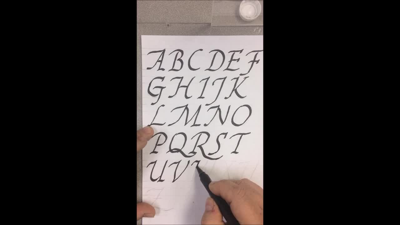 Calligraphy with Brett Episode 8