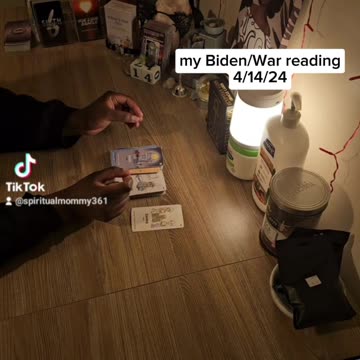 🔮My 'Biden/War' tiktok reading!🪖|I was RIGHT about July?!✅️|😳