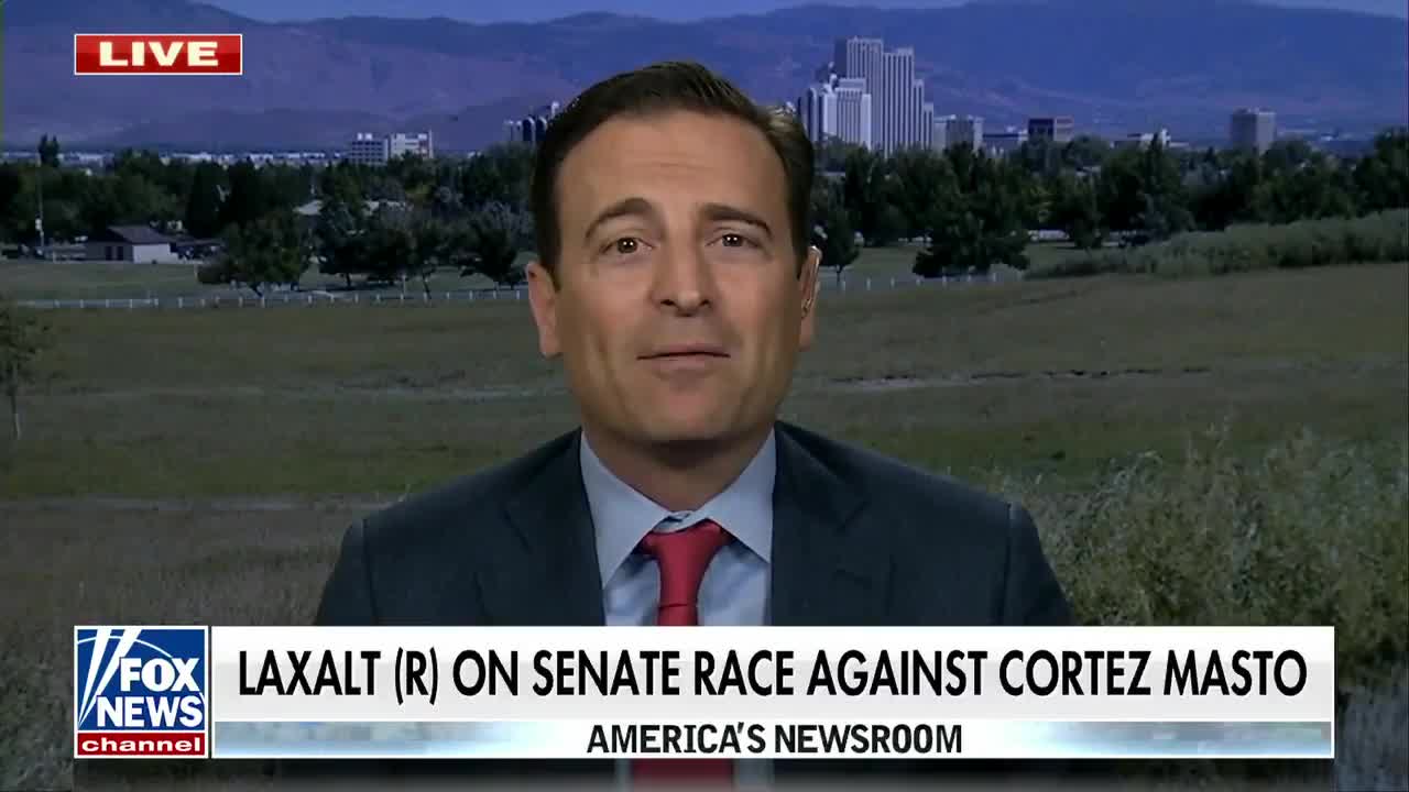 Nevada Senate hopeful Adam Laxalt on Biden's latest gaffe: People are tired of this