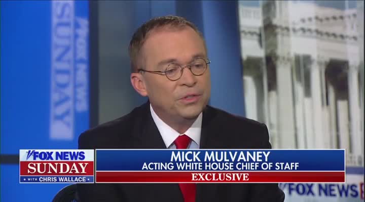 Chris Wallace Grills Mick Mulvaney