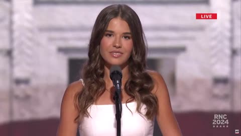 WOW: Trump's Granddaughter Gives Heartwarming Speech Live At RNC