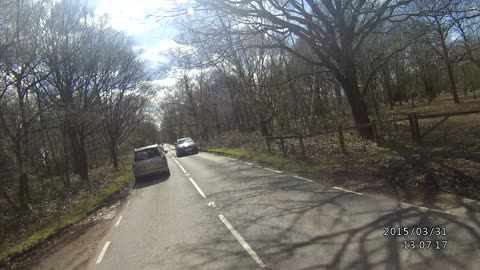 Just Your Normal Motorcycle Ride On A Sunny Day, Until Nature Intervened