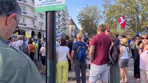 Manifestation Annecy le 25 09 2021