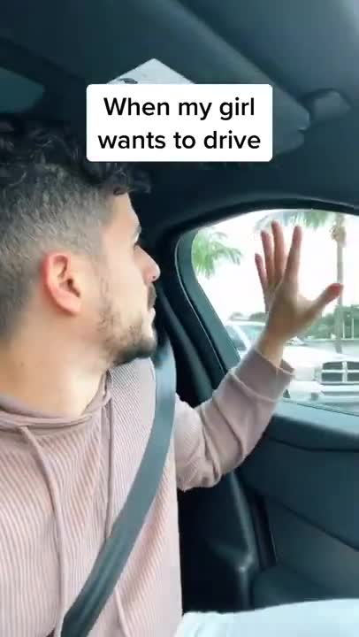 When My Girl Wants To Drive #shorts