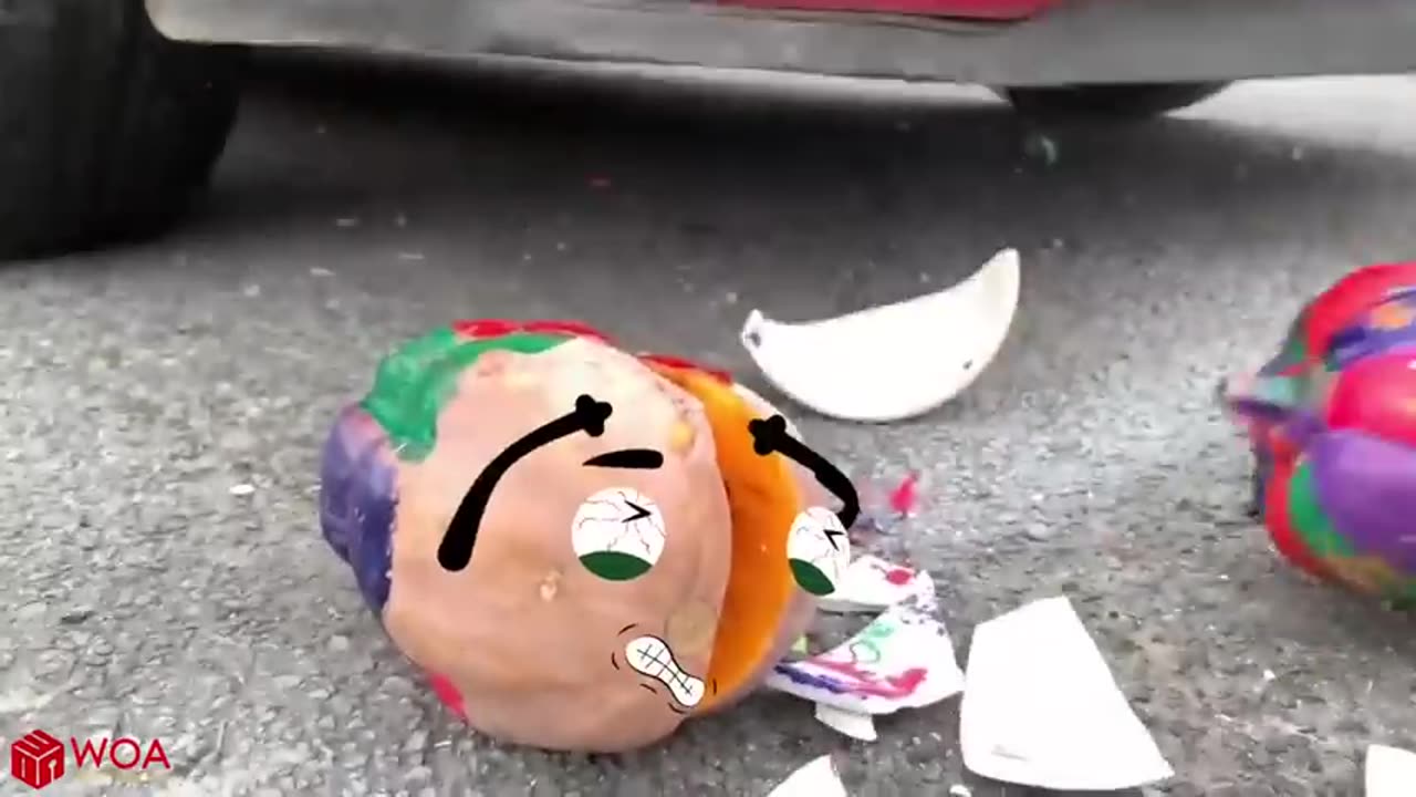 Experiment Car vs Jelly ,Toothpaste, Coca Cola _ Cru.mp4