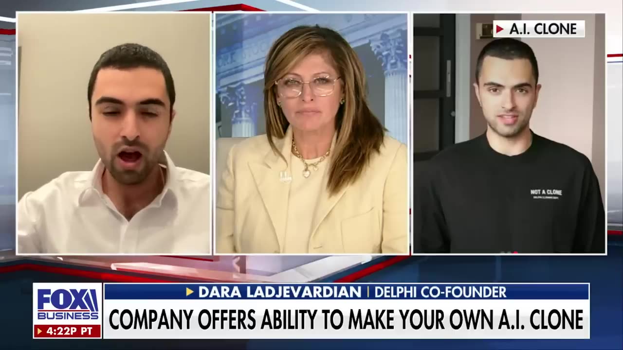 Fox News Host Interviews Life-Like AI Clone On-Air