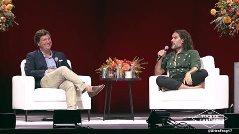 I never thought I'd see the day when Russell Brand and Tucker were openly talking about their