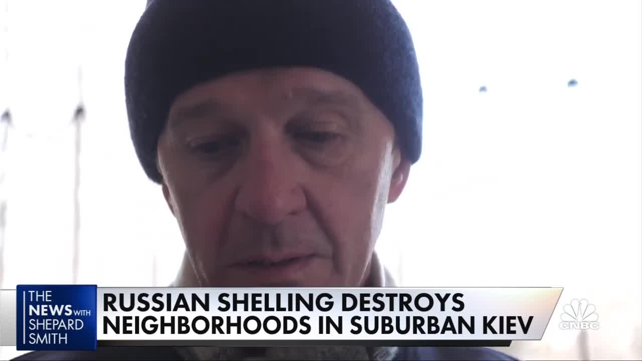Kyiv residents go back to their homes, destroyed by Putin's bombs
