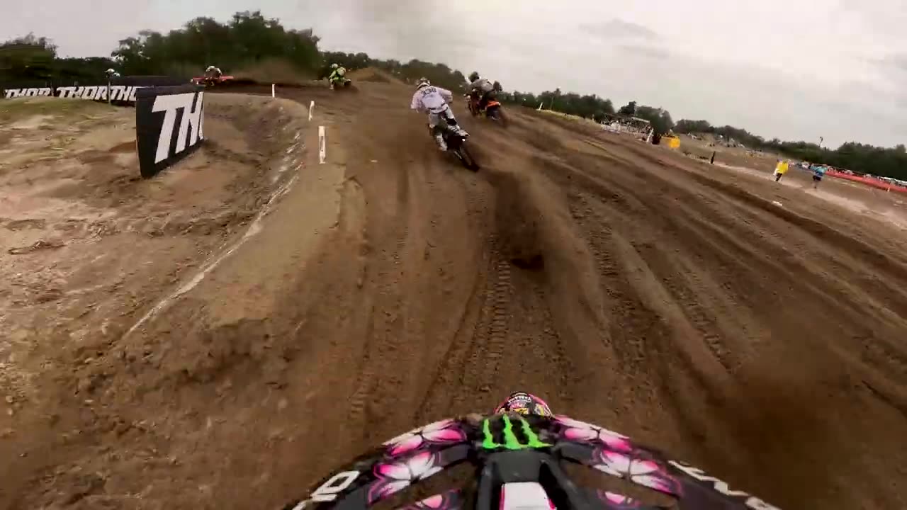 GoPro: Lotte Van Drunen 2024 FIM MX2 Debut Qualifying Moto from Round 14 Lommel