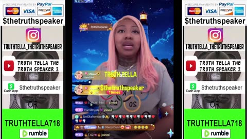 STORM GOING IN ON HER BABY DADDY THEN CALLS THE COPS ON HIM WHILE LIVE