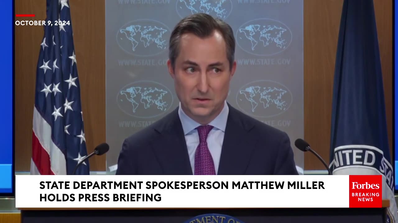 State Department Spox Asked To React To Netanyahu's 'Blanket Threat Against The Civilian Population'