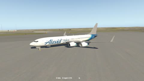 a Boeing 707-MAX - Xplane 11.55 - Model Testing