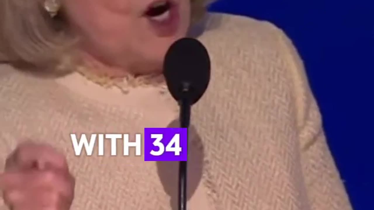 Hillary Clinton: "Trump Made His Own Kind of History—34 Felonies!" 😲 #shorts