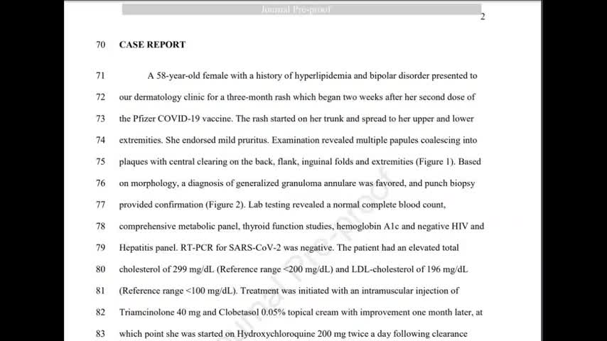 WOMAN SUFFERS FROM A SEVERE CASE OF GRANULOMA ANNULARE - POST FRANKENSHOTS