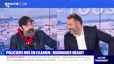 Jérôme Rodrigues sur les médias et la macronie