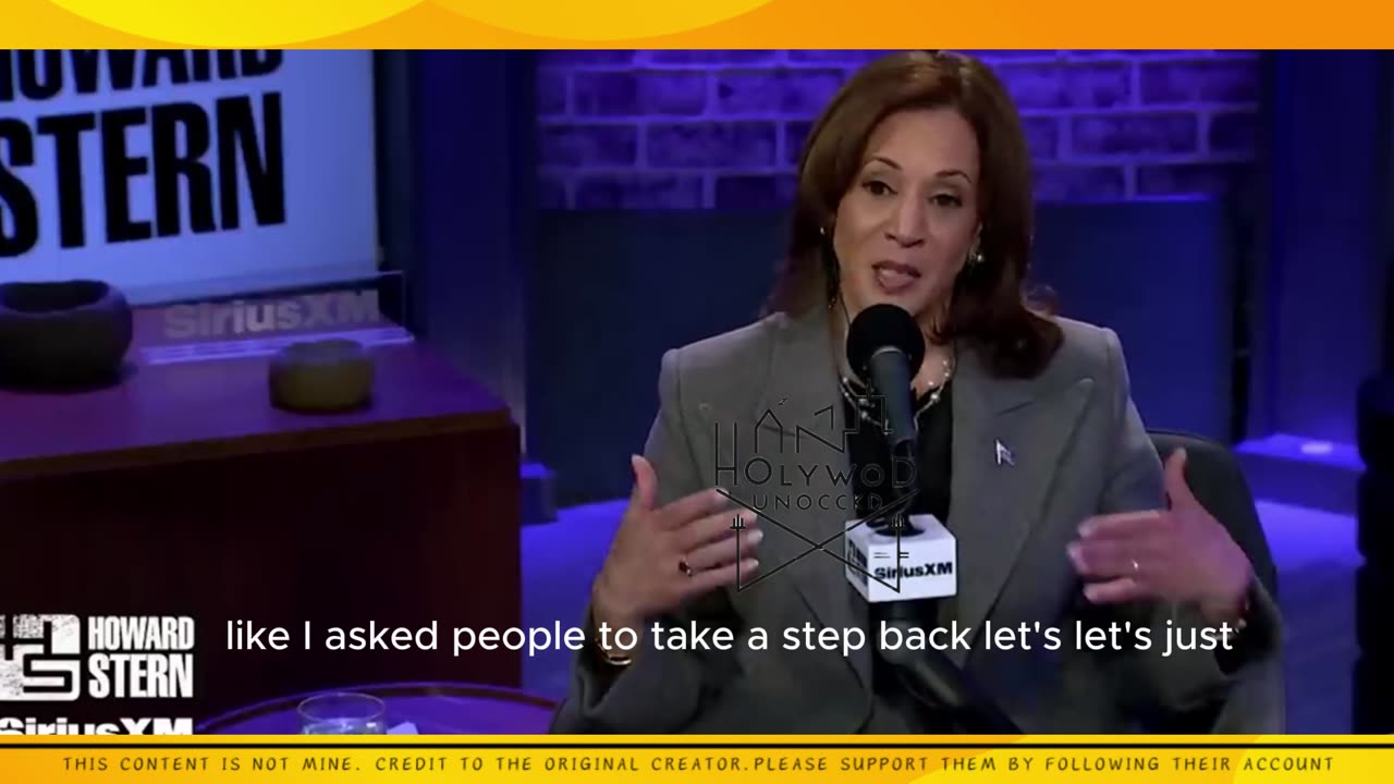 Kamala Harris Tells Howard Stern: Trump Is a 'Sore Loser' Who’s 'Being Played