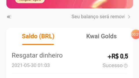 Kwai Ganhei mais de R$300,00 Reais com esse aplicativo