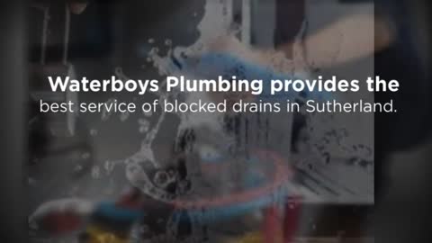 Blocked Drains Sutherland