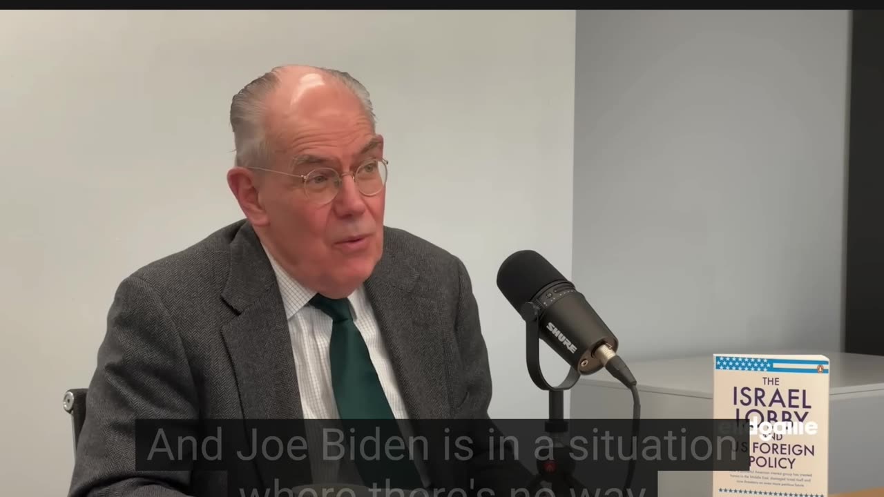 Prof. John Mearsheimer: Israel Lobby is why Biden doesn't rein in Israel