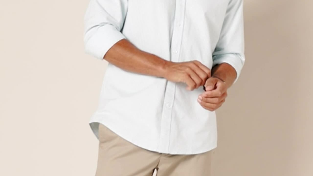 Amazon Essentials Men's Regular-Fit Long-Sleeve Oxford Shirt